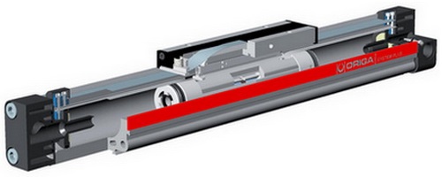 Rodless cylinder,OSP-P,ORIGA,Parker,กระบอกลม,TOYO,SensorsControllers